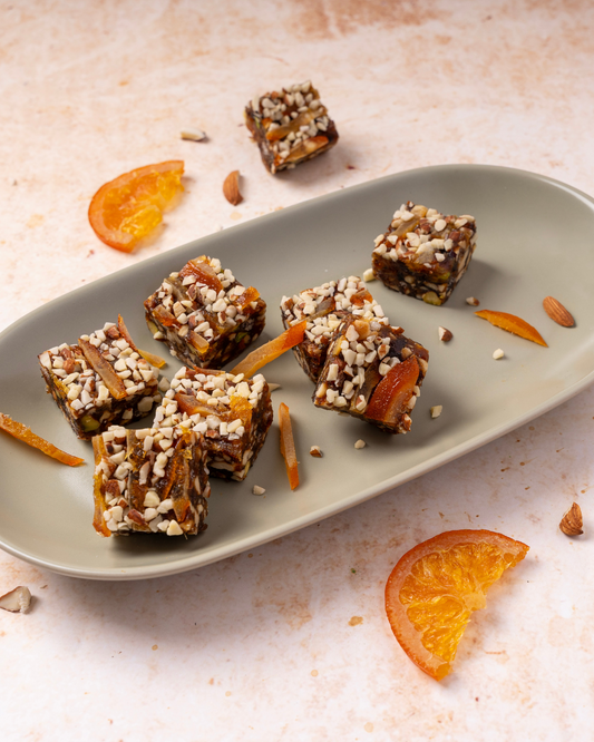 Date orange squares