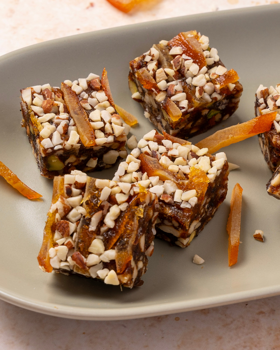 Date orange squares