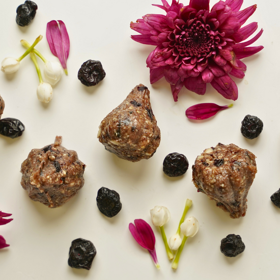 Sugar-Free Blueberry Modaks