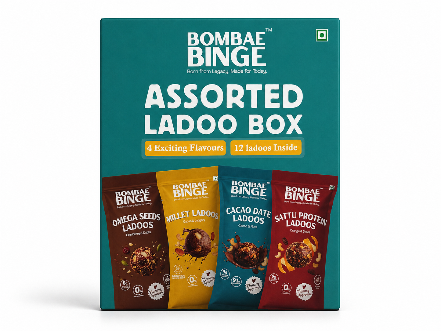 Healthy Happy Ganpati Assorted Ladoo Box