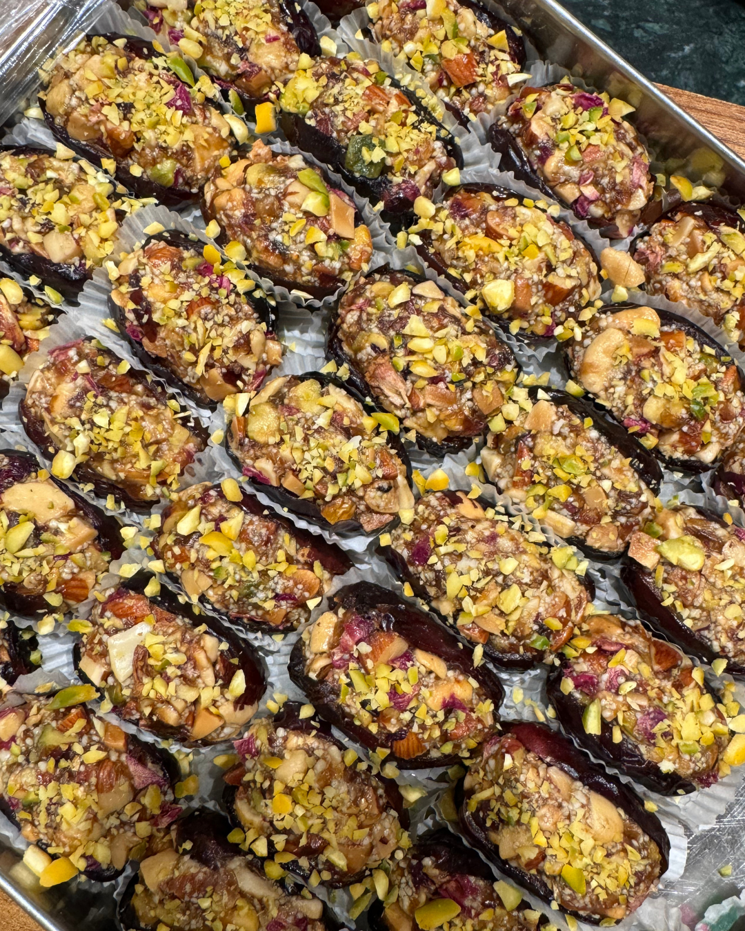 Stuffed Khajur